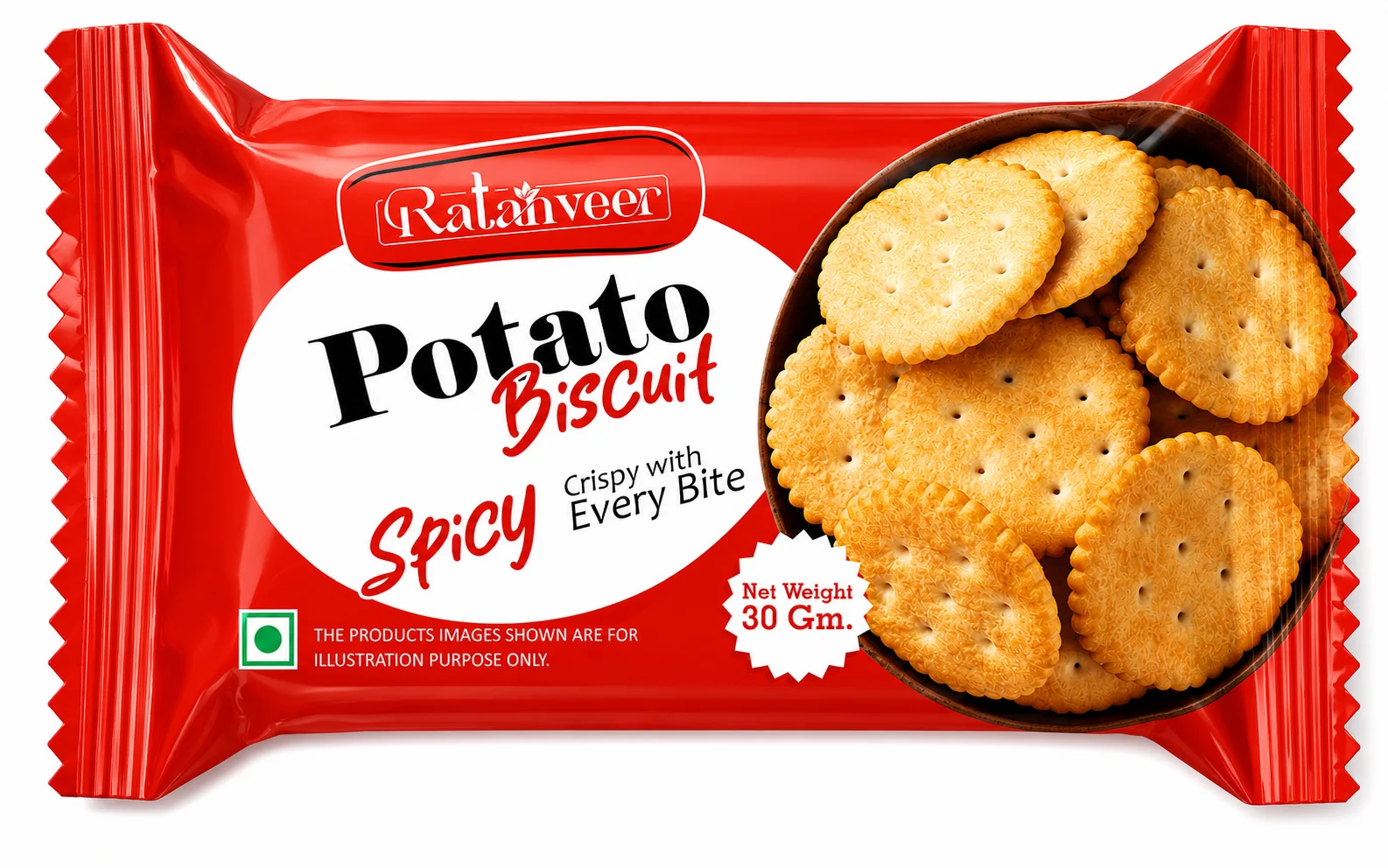 Potato Biscuit – Spicy